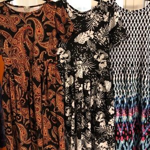 LulaRoe Bundle if Amelia Dresses